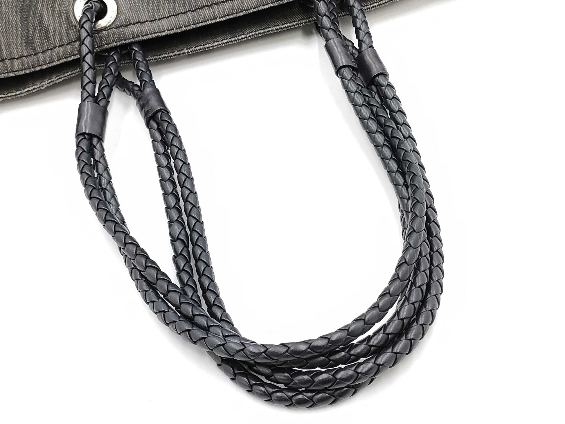 LOEWE Shopper Tote Denim Black SS Tote Bag