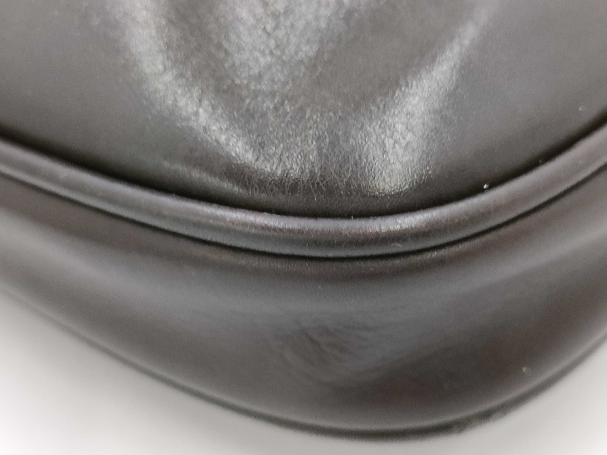 GUCCI Sherryline One Shoulder Calf Brown GP Shoulder Bag