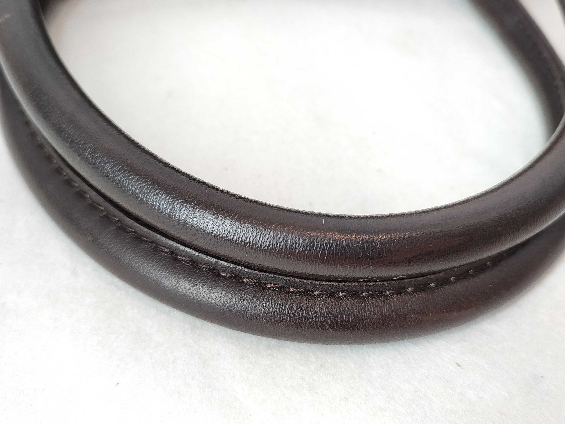 BURBERRY BURBERRY Canvas Leather Handbag Brown/Check Beige W32cm Handbag