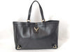 GUCCI GUCCI Abbey Leather Tote Bag 141472 Black/Gold W39cm Tote Bag