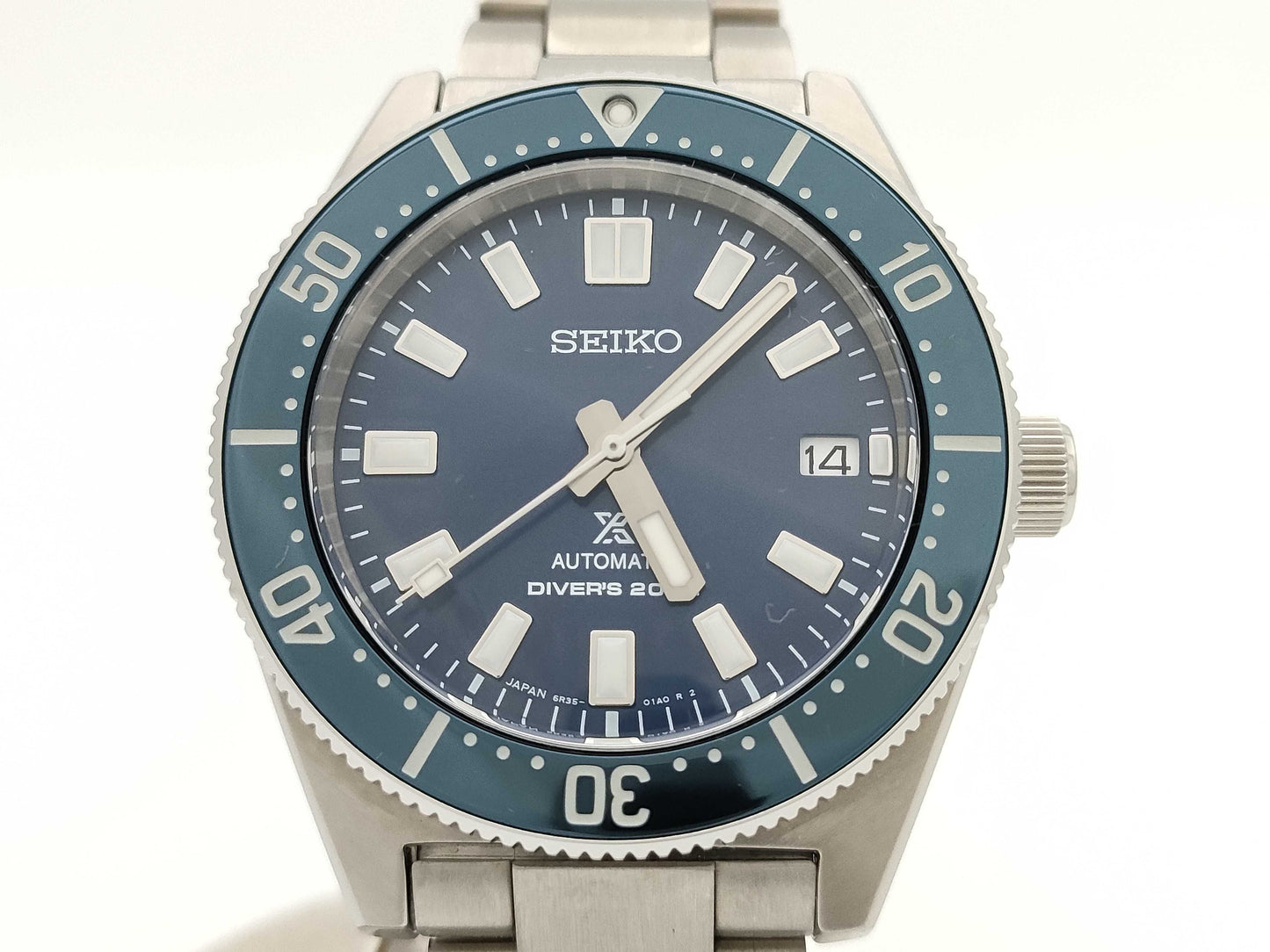 SEIKO 6R35-00P0/SBDC163 1D1046 Blue Dial Automatic Men's Watch