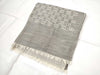 GUCCI GG GUCCI GG Pattern Stole Wool/Silk Grey W70cmxL192cm Muffler