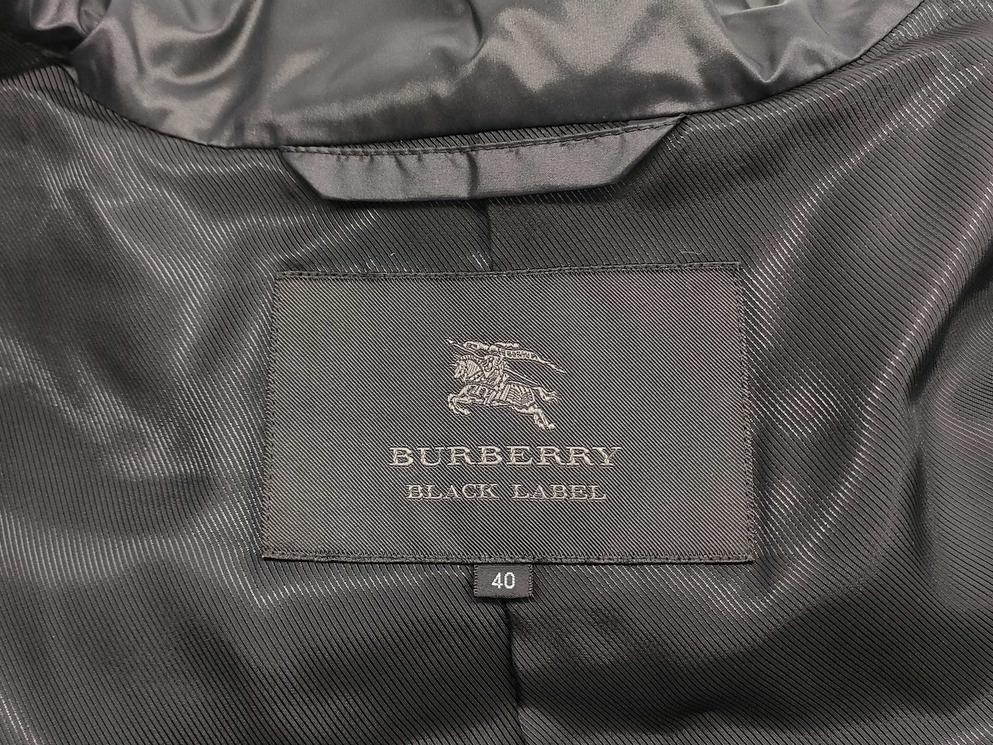 BURBERRY BURBERRY Long Down Coat Black Size 40 Coat
