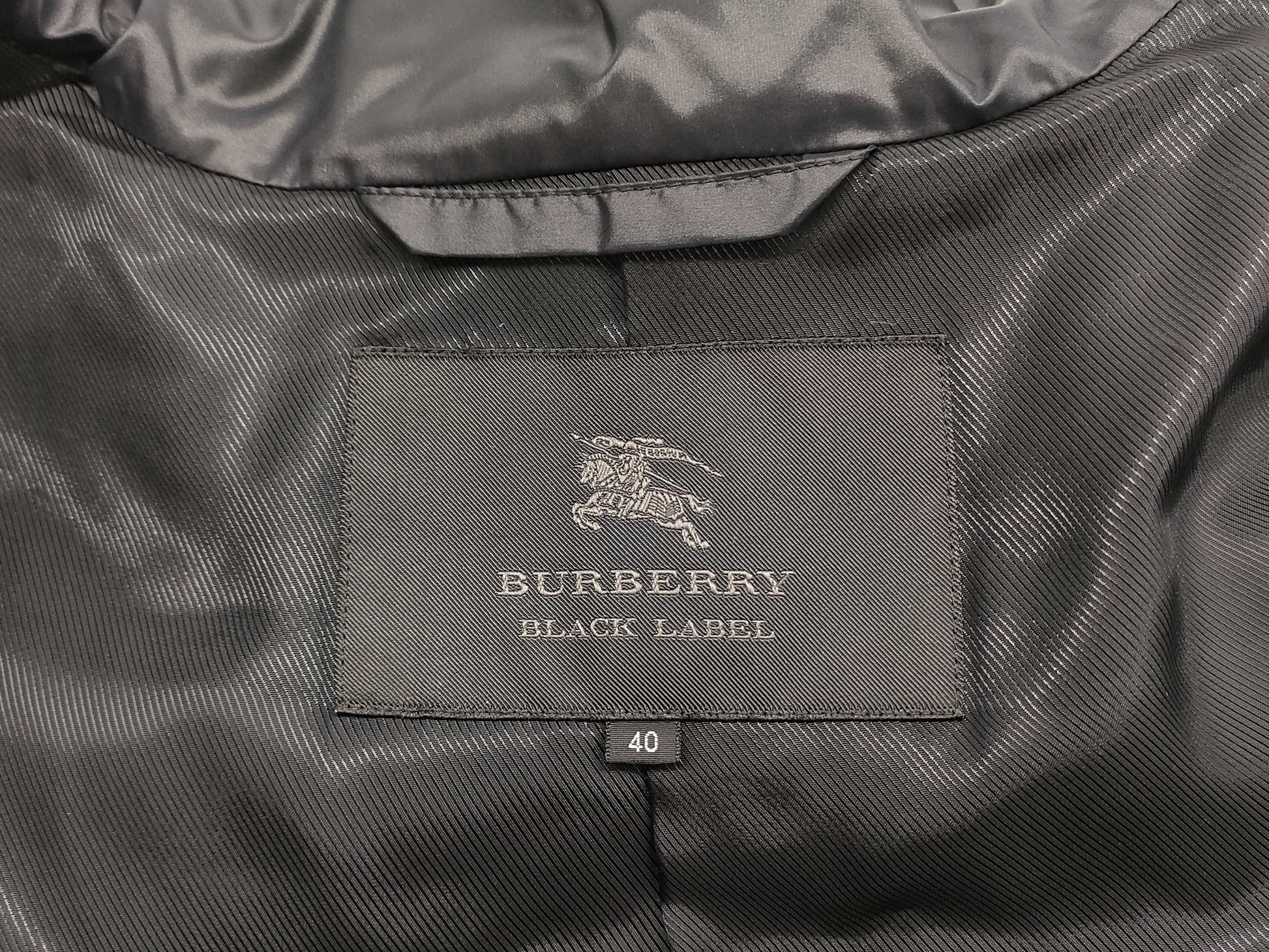 BURBERRY BURBERRY Long Down Coat Black Size 40 Coat