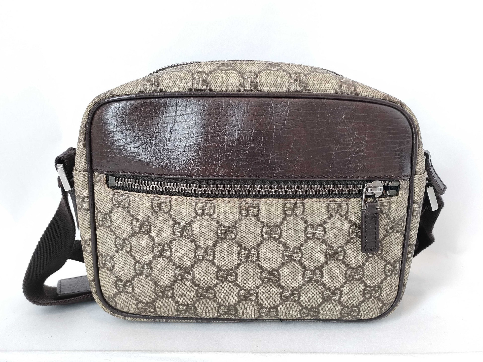 GUCCI GG Supreme GUCCI Supreme Shoulder Bag 114291 Brown/Beige W23cm Shoulder Bag