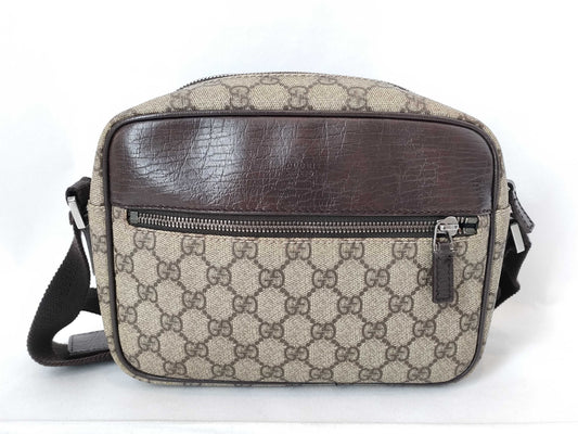 GUCCI GG Supreme GUCCI Supreme Shoulder Bag 114291 Brown/Beige W23cm Shoulder Bag