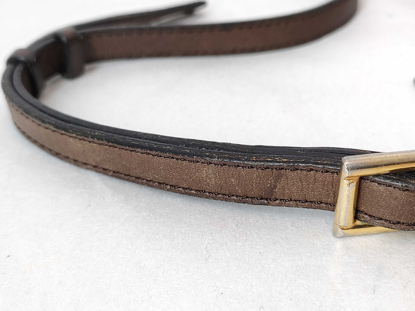 Delvaux Shoulder Bag Brown W15cm Shoulder Bag