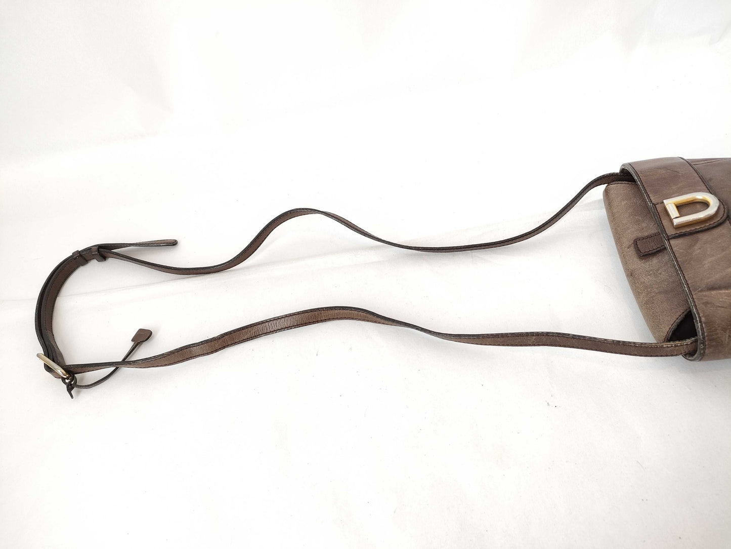 Delvaux Shoulder Bag Brown W15cm Shoulder Bag