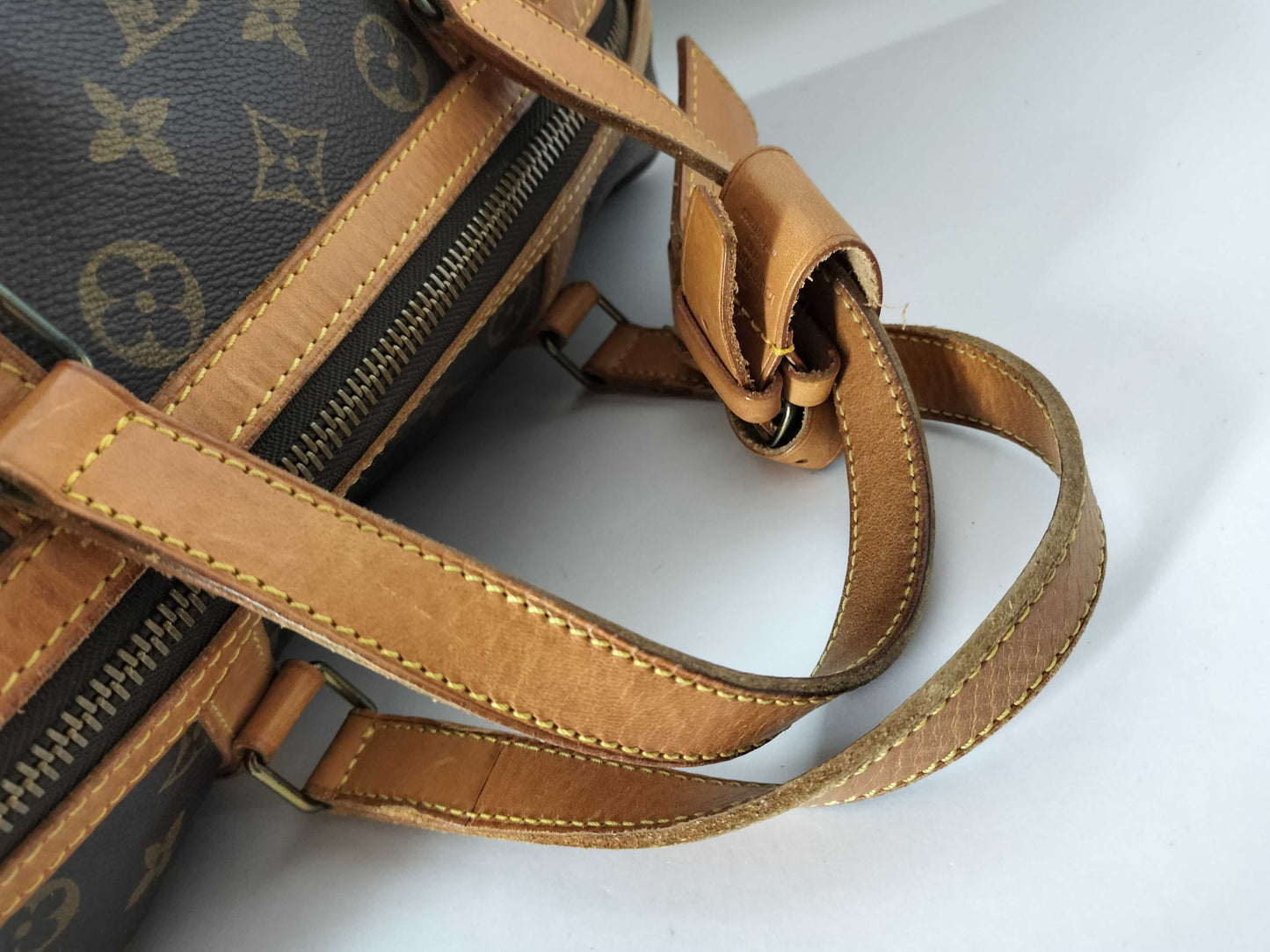 LOUIS VUITTON Monogram LV Monogram Saxophone 35 Boston Bag M41626 Boston Bag