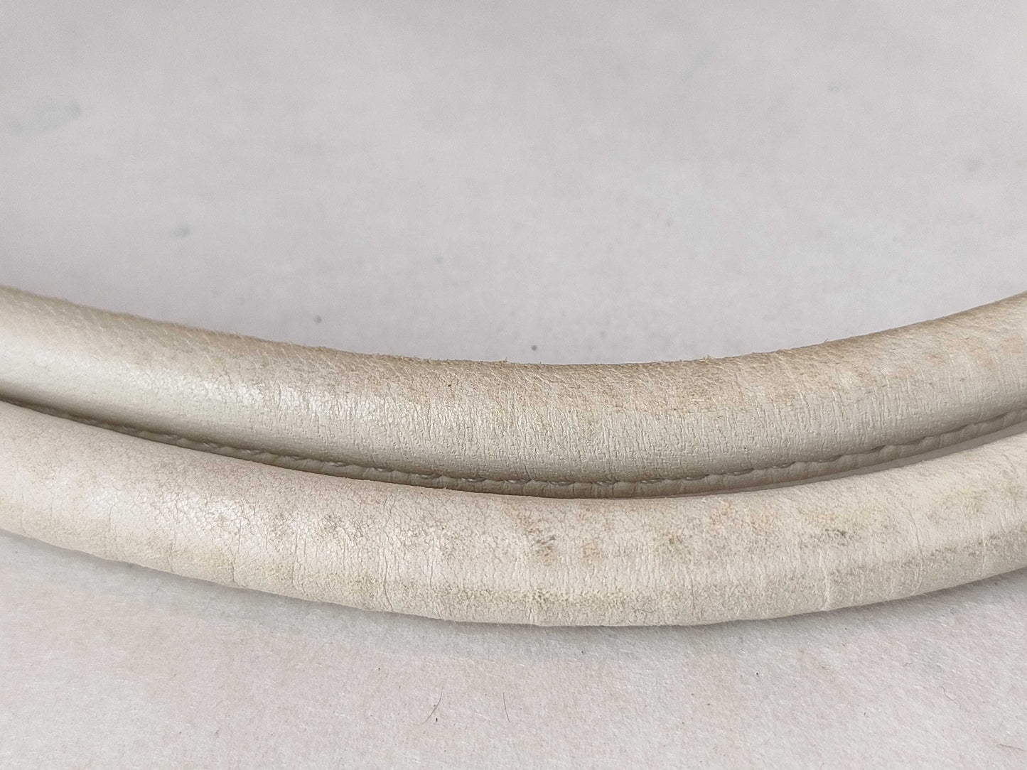 BOTTEGA VENETA Leather Semi Shoulder Bag White W31cm Shoulder Bag