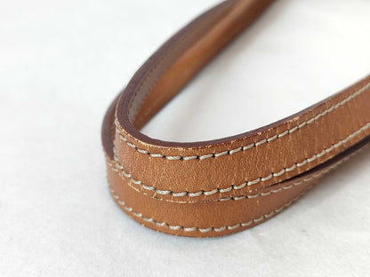 CELINE Macadam Semi Shoulder Bag Brown W20cm Tote Bag