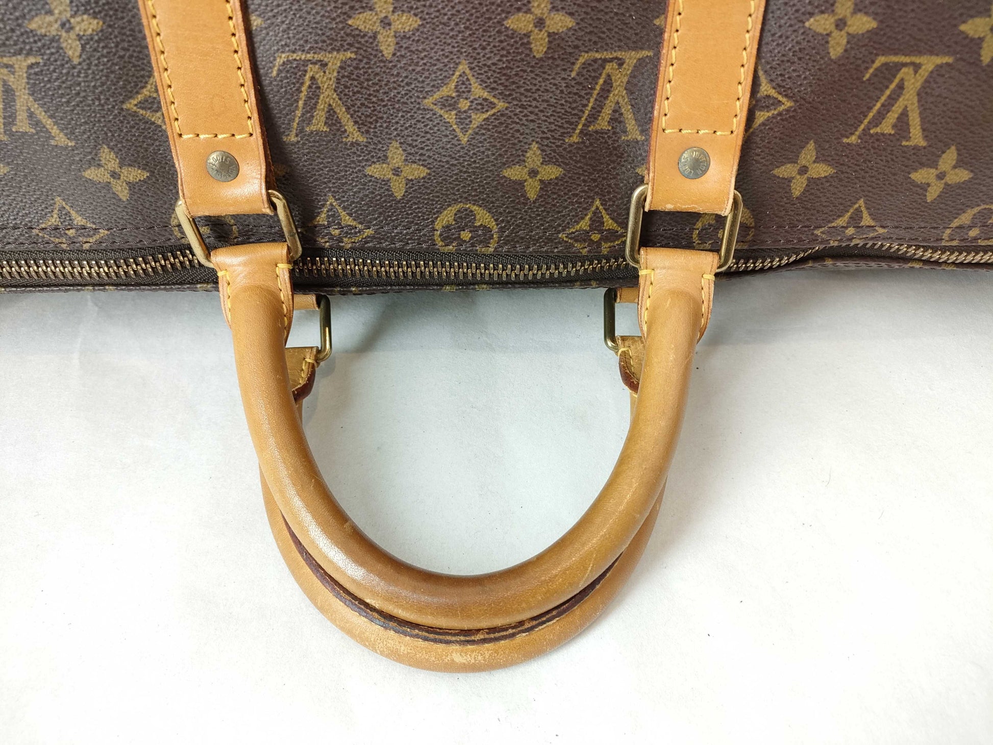 LOUIS VUITTON Monogram LV Monogram Keypol 50 Boston Bag M41426 Boston Bag
