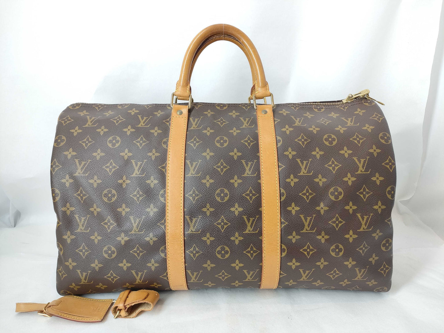 LOUIS VUITTON Monogram LV Monogram Keypol 50 Boston Bag M41426 Boston Bag