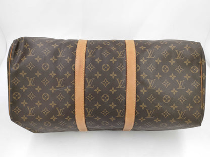 LOUIS VUITTON Monogram Keypol 50 M41426 SP0935 Name Tag Poignier Boston Bag