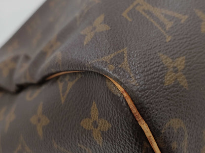 LOUIS VUITTON Monogram Keypol 55 M41424 SP0994 Poignier Name Tag Boston Bag