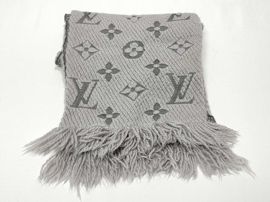 LOUIS VUITTON Monogram Echarpe Logomania M74742 Griperl GM1128 Muffler