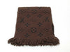 LOUIS VUITTON Monogram Echarpe Logomania Monogram M72241 Marron Muffler
