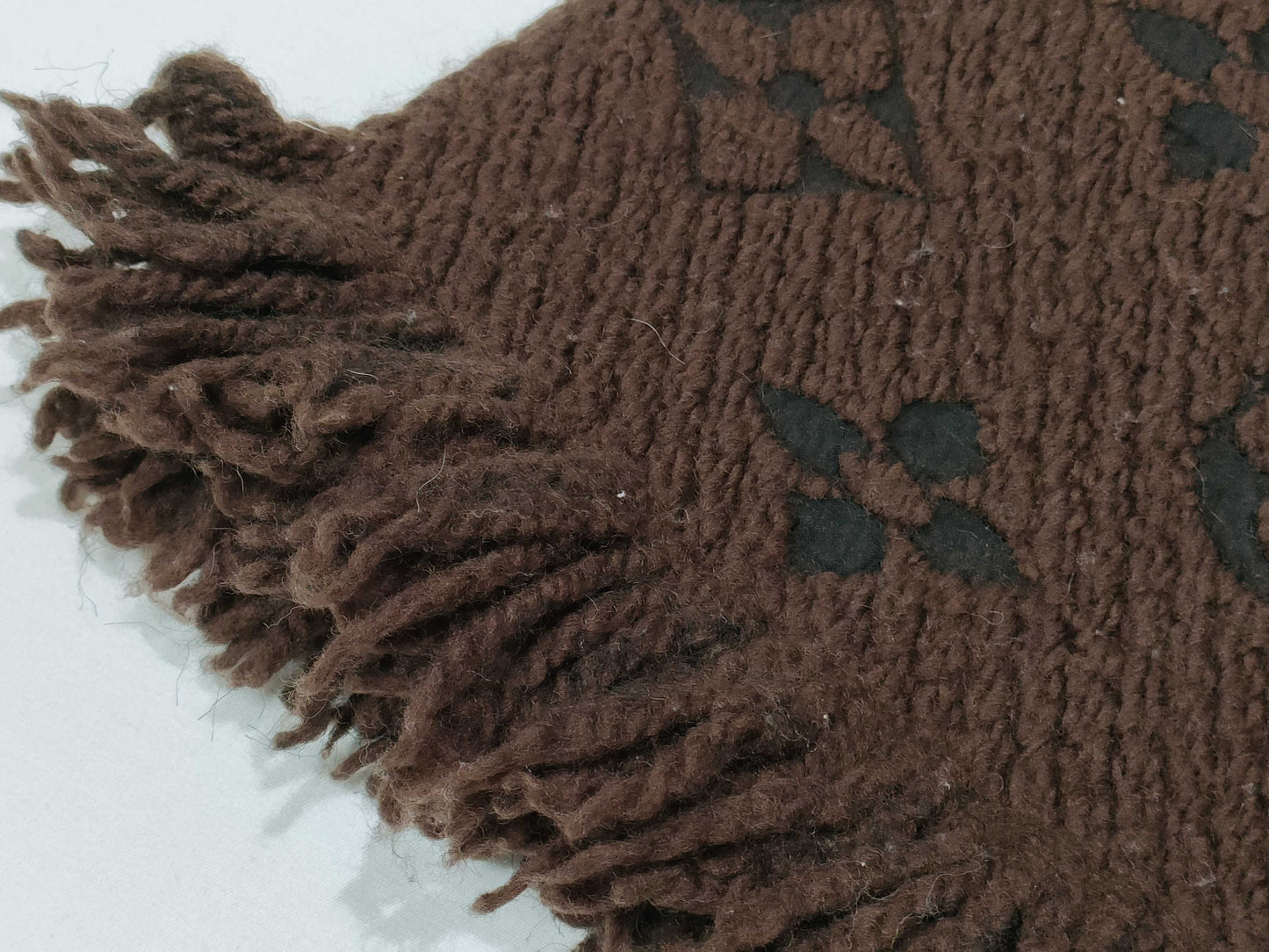 LOUIS VUITTON Monogram Echarpe Logomania Monogram M72241 Marron Muffler