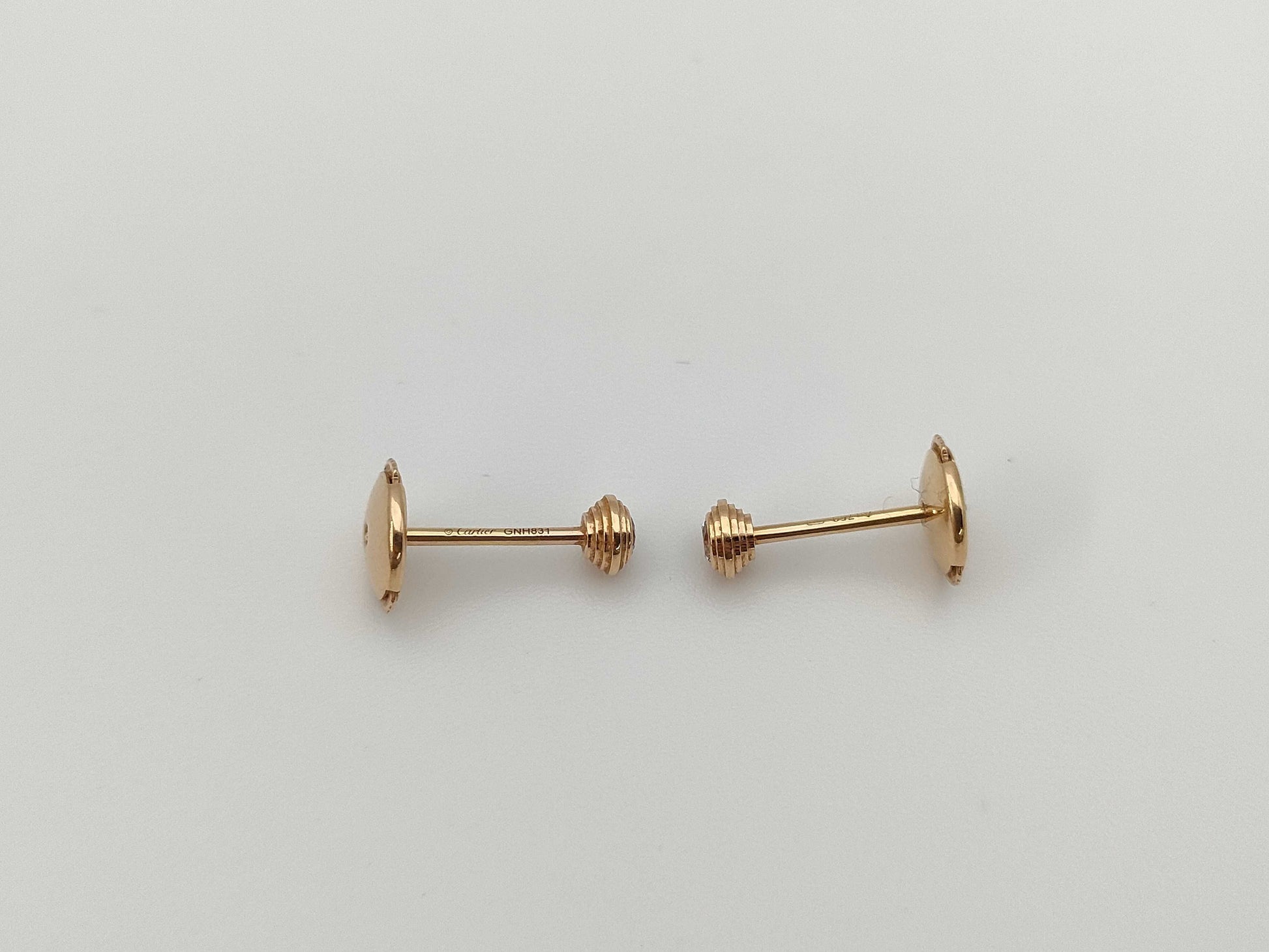 Cartier Dammard Leger XS Au750 1.1g Earrings