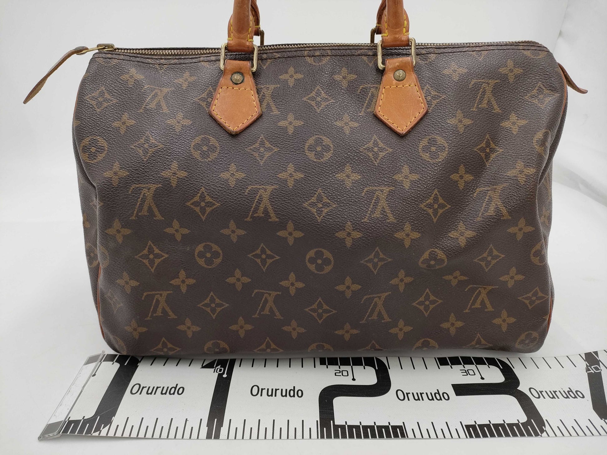 LOUIS VUITTON Monogram Speedy 35 Boston Bag