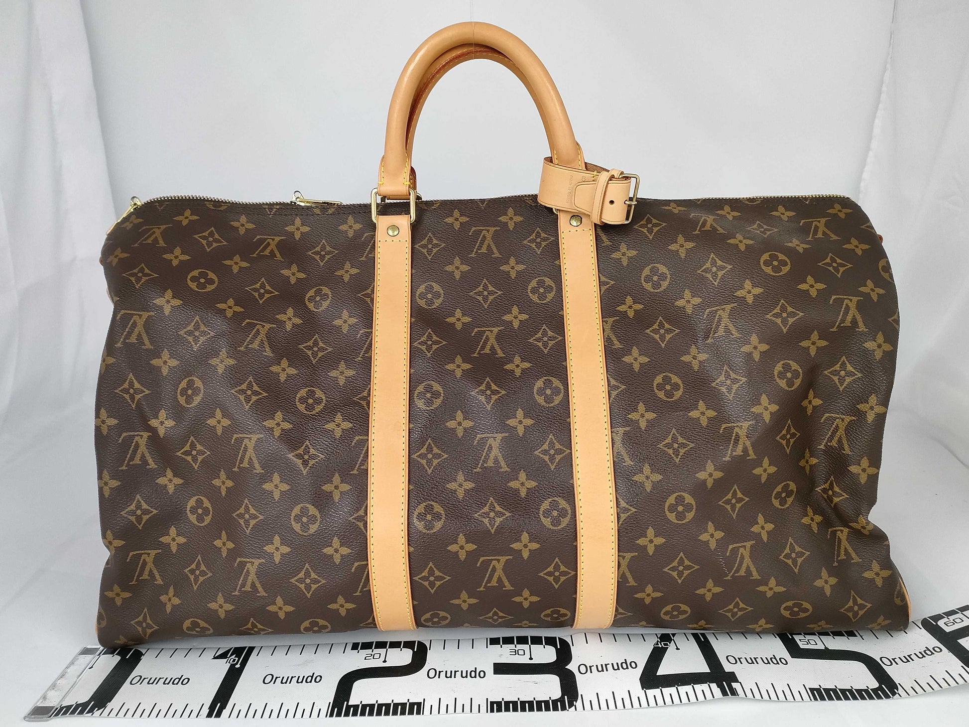 LOUIS VUITTON Kipol Banduriere 55 Boston Bag