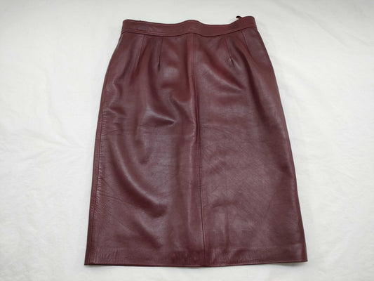 LOEWE Leather Skirt Skirt