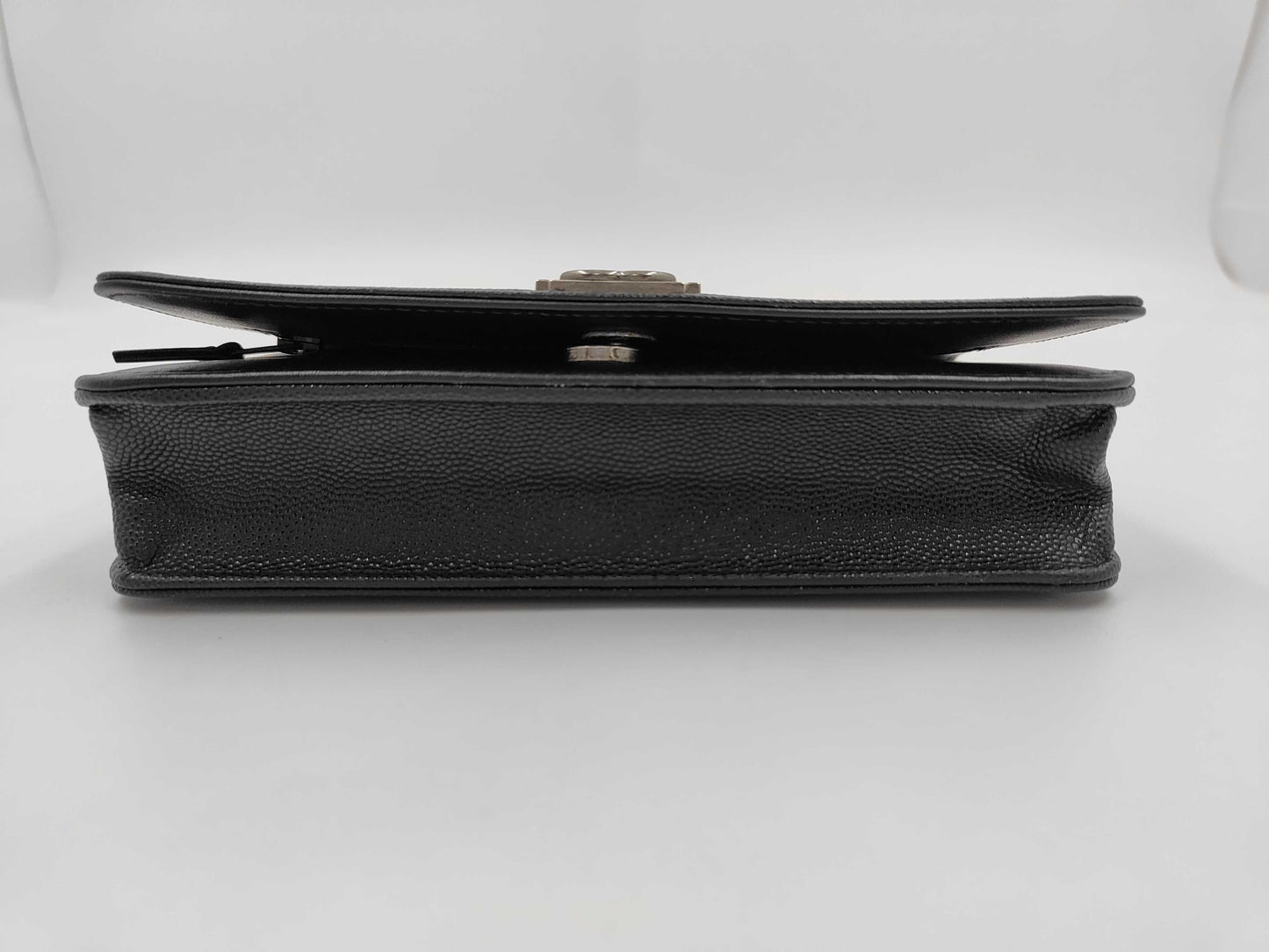 CHANEL Boy Chanel Chain Wallet Black Black Silver Hardware Serial Seal 29215122 Shoulder Bag