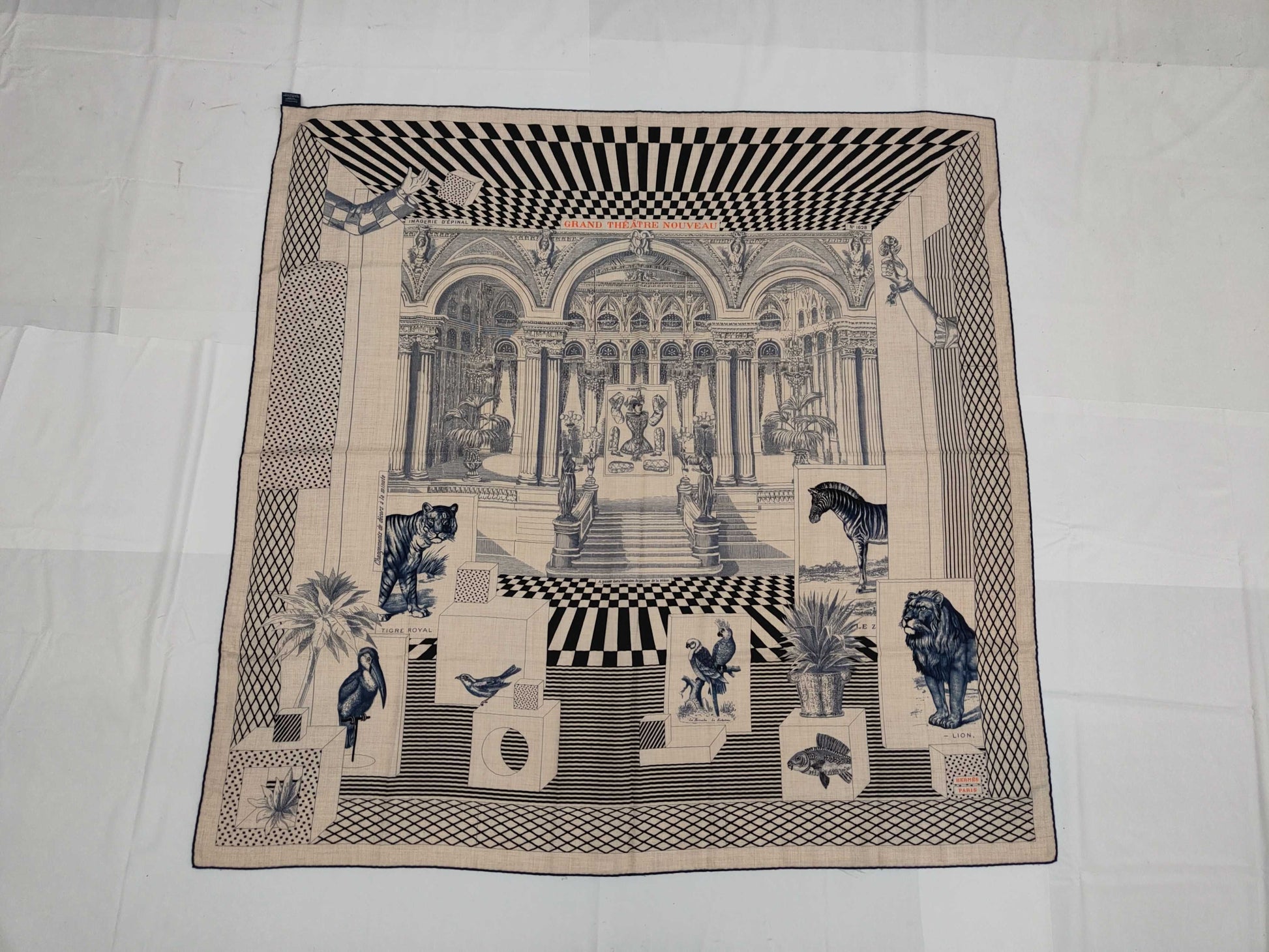 HERMES Carrage 140 Grande Athle Nouveau Cassisil Other accessories