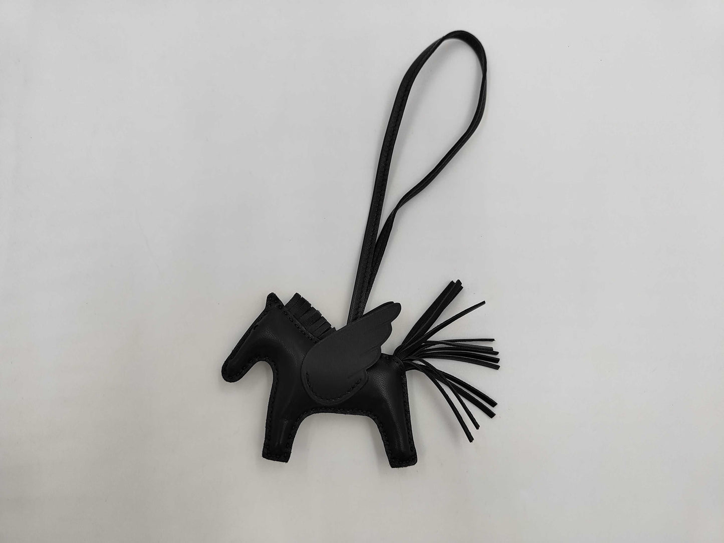 HERMES Rodeo Pegasus PM Black Black W Engraved Other Accessories