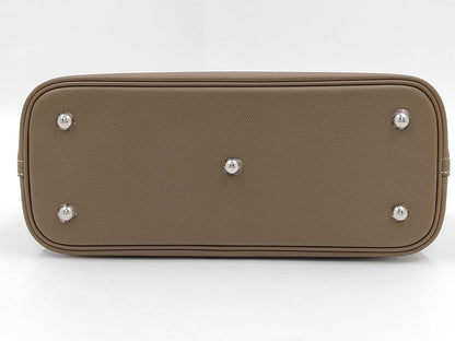 HERMES Bolide 1923 30 Epson Etoup Silver K-Engraved K-Engraved Pouch