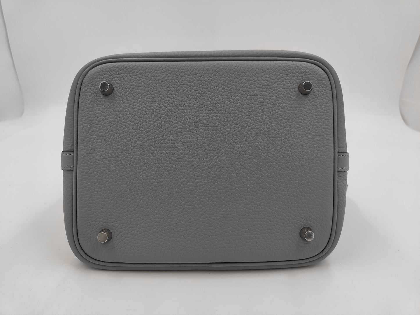 HERMES Picotan Lock 22MM Gripantan Silver Hardware K-Engraved Topo