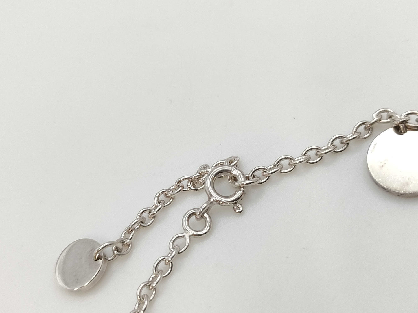 HERMES Ex-Libris PG SV925/Au750 8.0g Bracelet Bangle 