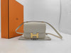 HERMES Constance Mini Epson Cre Rose Gold Hardware K-Engraved Shoulder Bag