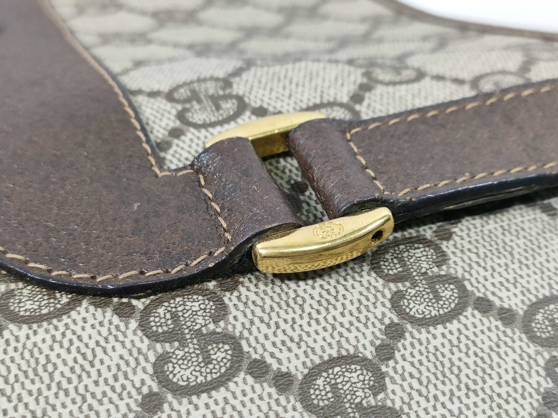 GUCCI GG Supreme GUCCI Gucci GG Supreme Sherry Line 39.02.091 Tote Bag Tote Bag