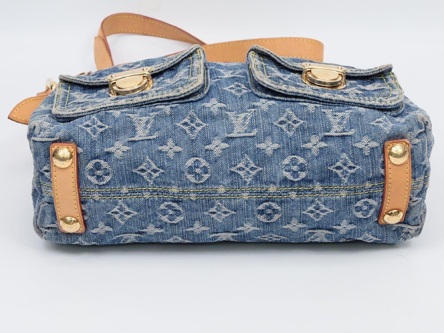 LOUIS VUITTON Monogram Denim Baggy PM M95049 Shoulder Bag
