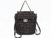 CHANEL Tweed Lambskin Matlasse Backpack 28th Rucksack