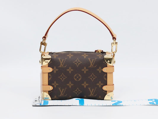 LOUIS VUITTON Monogram Side Trunk PM M46815 RFID Shoulder Bag