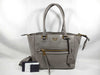 PRADA PRADA 2WAY Handbag Grey Leather 1BG227 Handbag
