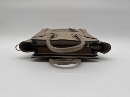 CHARRIOL CELINE Handbag Luggage Nano Shopper Shoulder Bag 2way Handbag