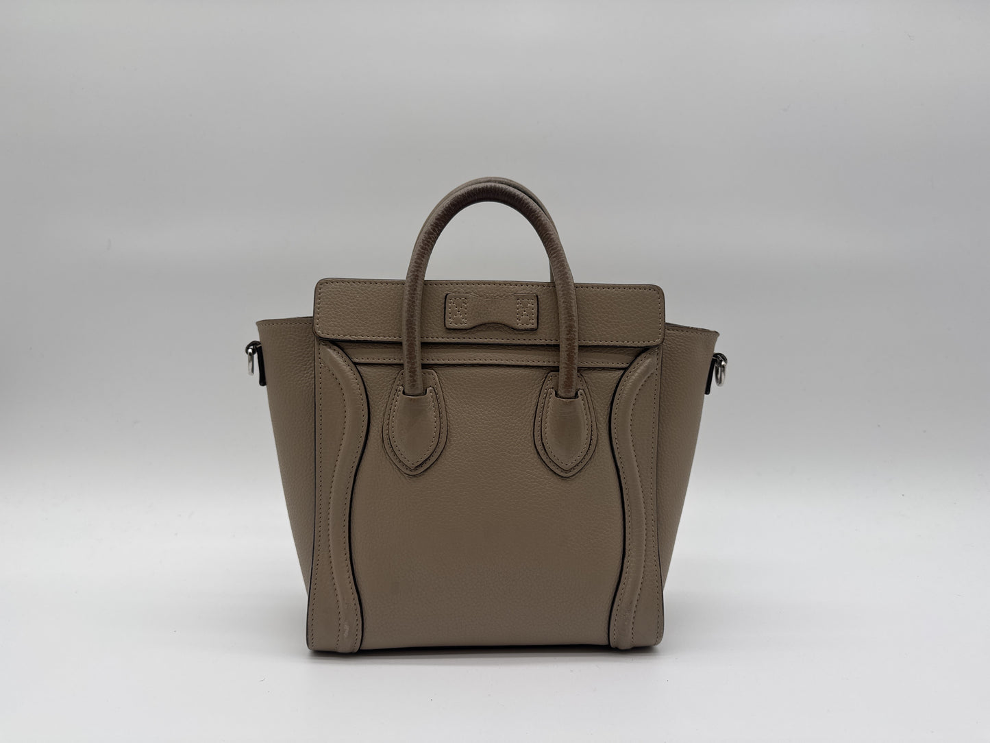 CHARRIOL CELINE Handbag Luggage Nano Shopper Shoulder Bag 2way Handbag