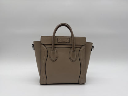 CHARRIOL CELINE Handbag Luggage Nano Shopper Shoulder Bag 2way Handbag