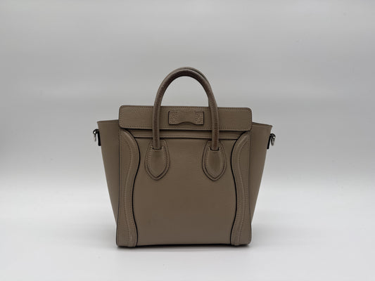 CHARRIOL CELINE Handbag Luggage Nano Shopper Shoulder Bag 2way Handbag