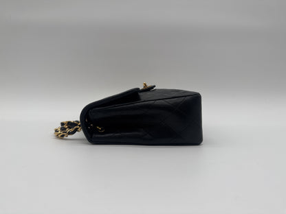 CHANEL CHANEL Shoulder Bag Matlasse Turnlock Cocomark Gold Fittings Black Shoulder Bag