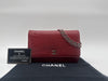 CHANEL CHANEL Chain Wallet Shoulder Bag Camellia Cocomark Leather Shoulder Bag