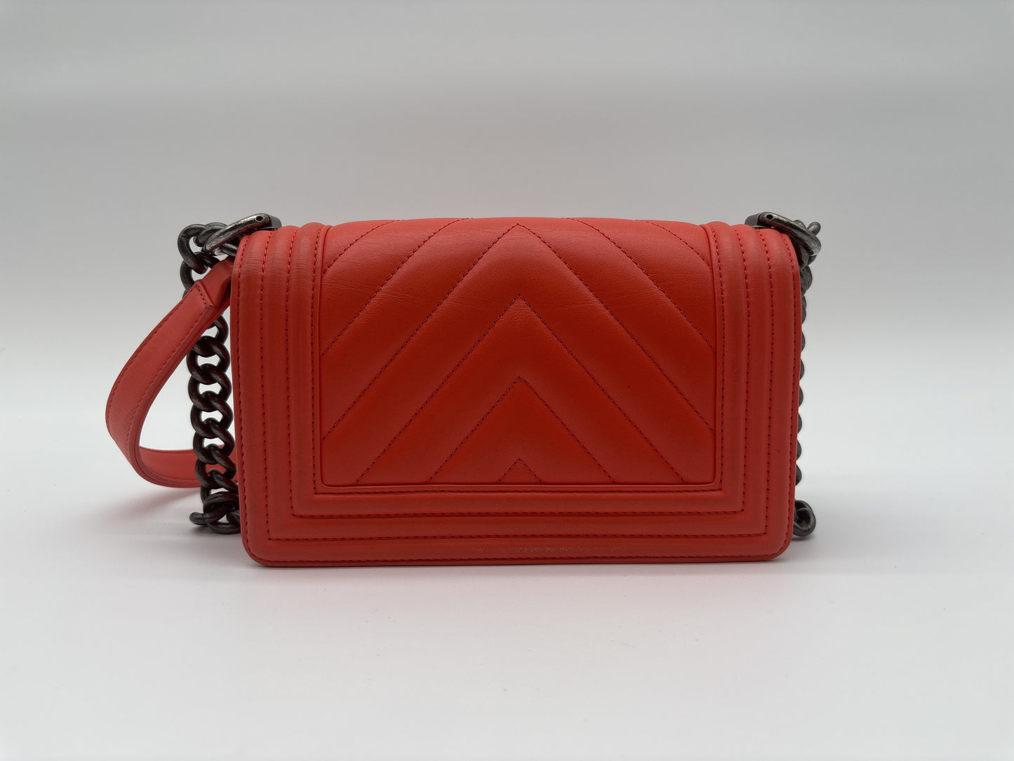 CHANEL Shoulder Bag Boy V-Stitch Shoulder Bag