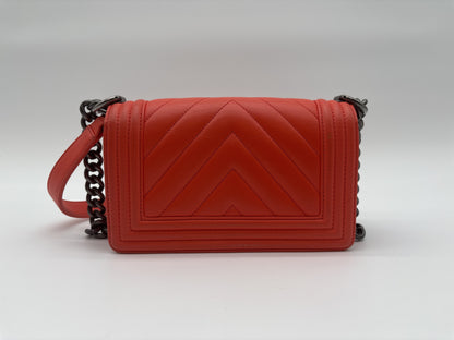 CHANEL Shoulder Bag Boy V-Stitch Shoulder Bag