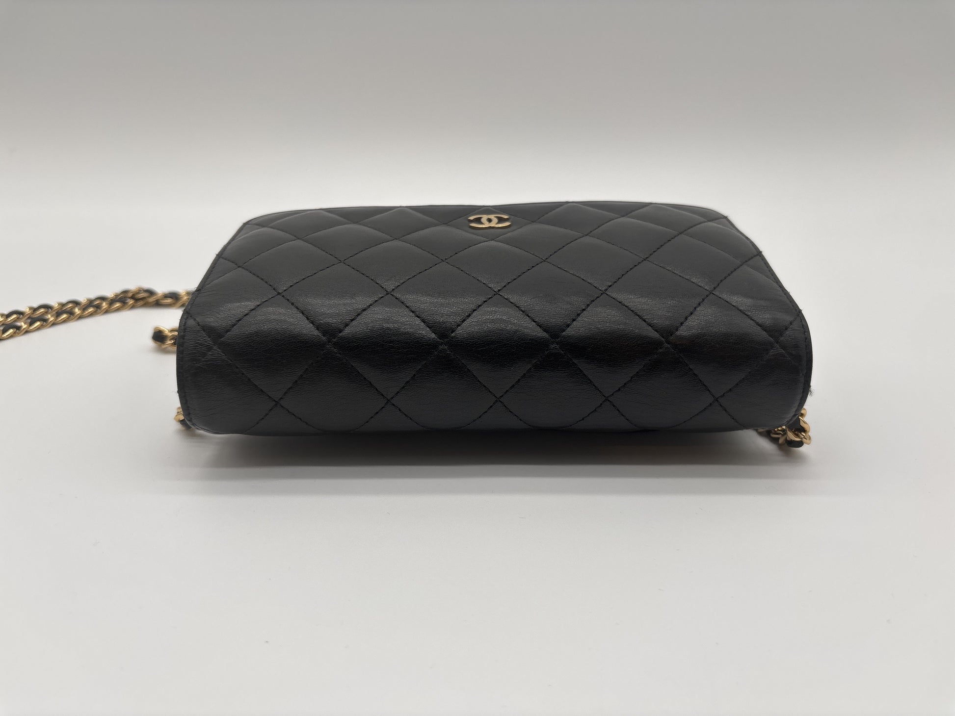 CHANEL Chain Wallet Matlasse Shoulder Bag Shoulder Bag