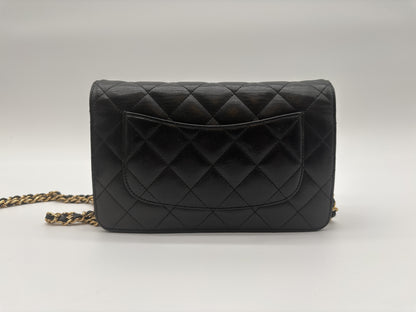 CHANEL Chain Wallet Matlasse Shoulder Bag Shoulder Bag