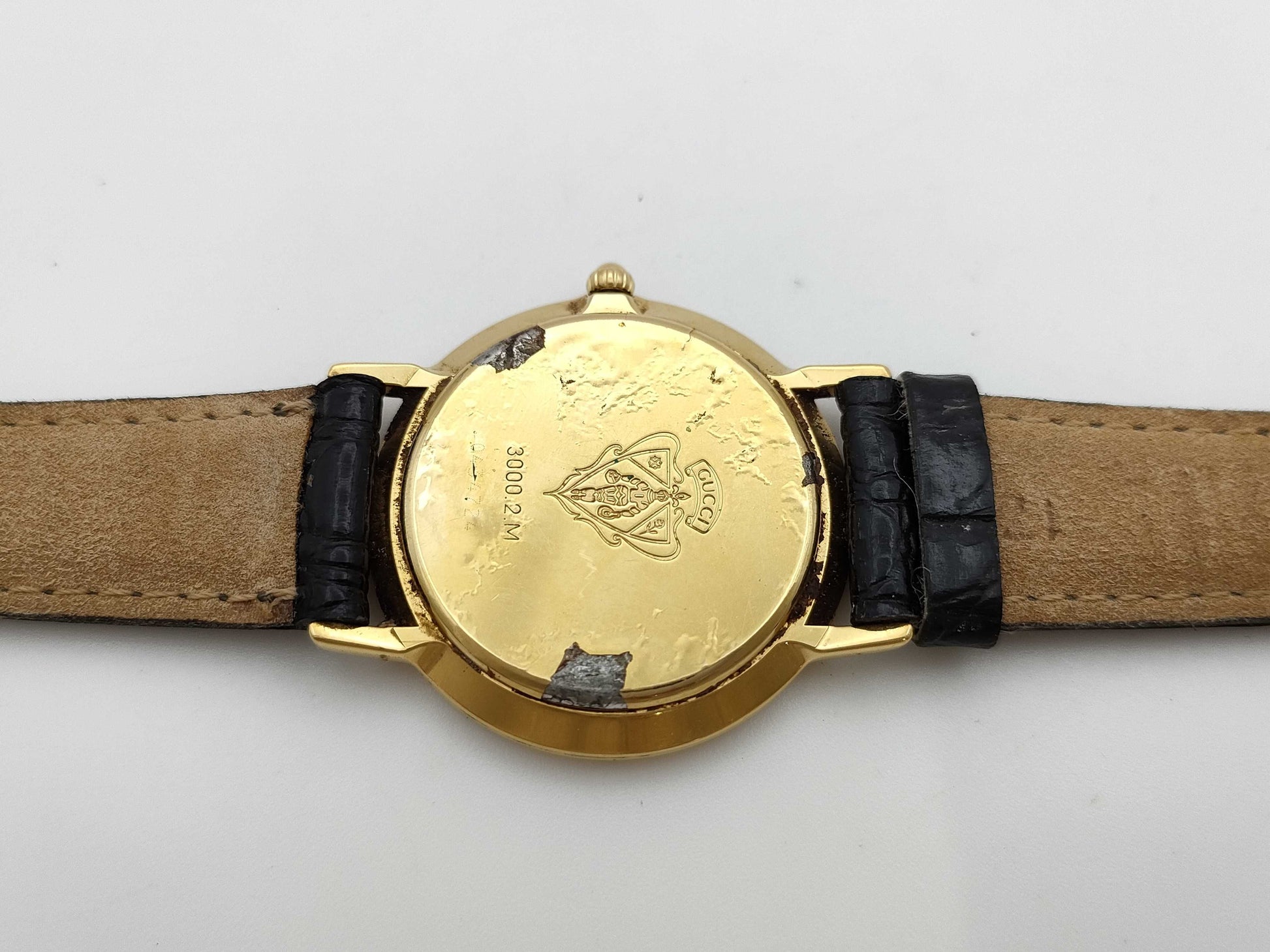 GUCCI 3000.2.M 0434724 Quartz Boys' Watch