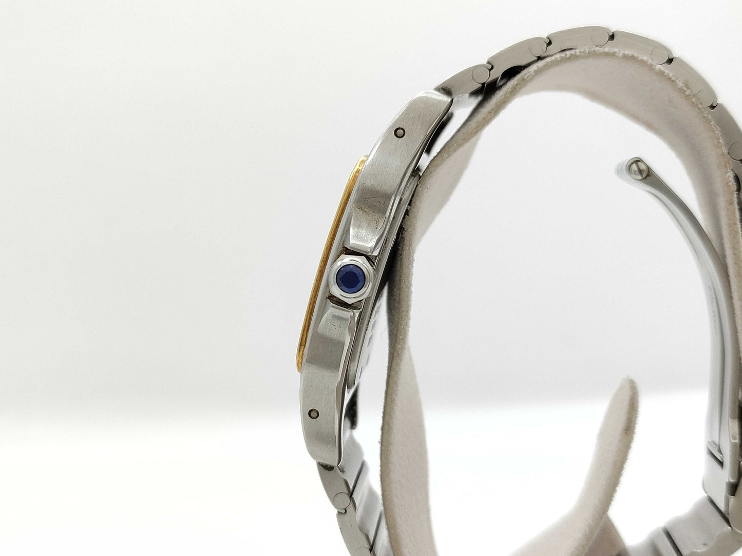 Cartier Santos Galbe LM W20011C4 187901 30719 Quartz Women's Watch